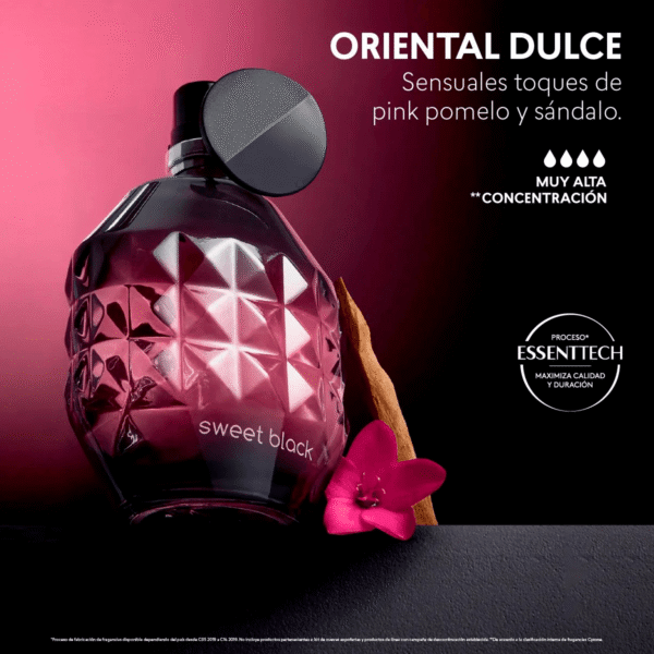 Sweet Black Perfume De Mujer, 50ml