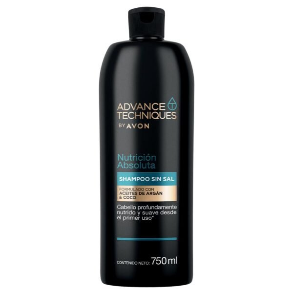 Shampoo Advance Techniques  Aceite De Argán y Coco Nutrición Absoluta- 750ml