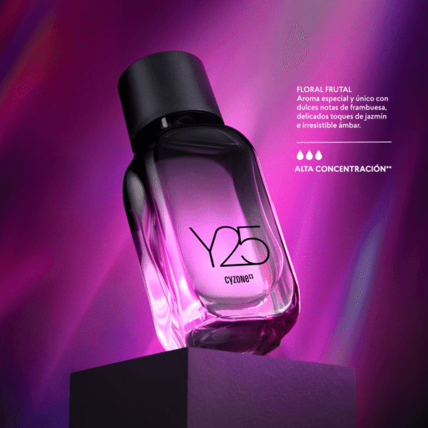 y25-2 Y25 Perfume para Mujer, 50ml