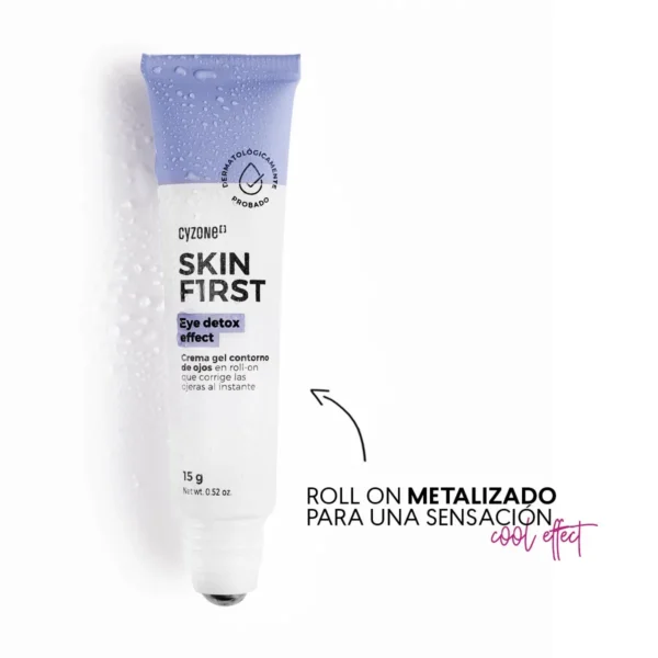 1045211-1600-auto Eye Detox Skin First Contorno de Ojos Crema Gel, 15g