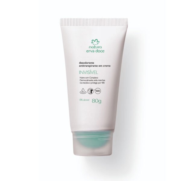 Desodorante antitranspirante en crema Erva Doce- 80g