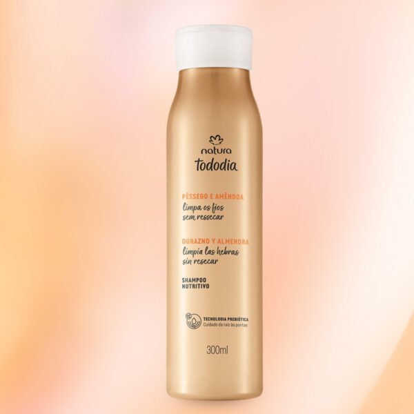 154869 Shampoo nutritivo Tododia durazno y almendra - 300ml