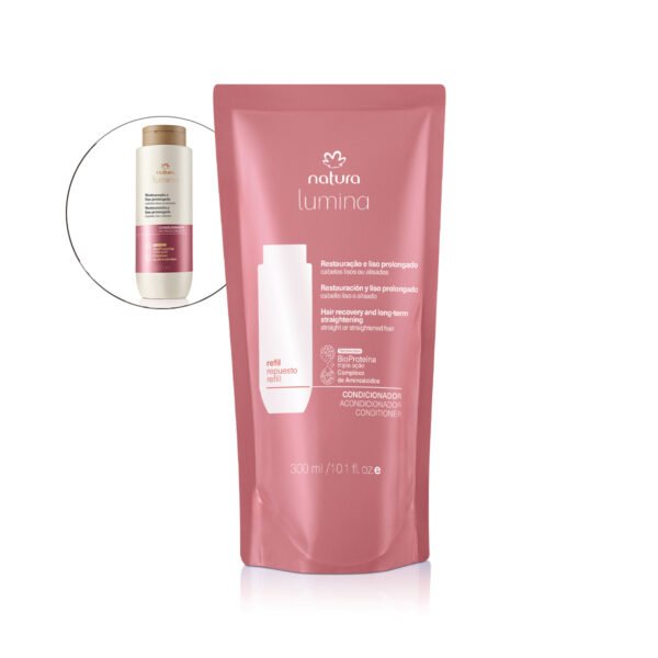 Repuesto Acondicionador Lumina Restauración y Liso Prolongado 300ml