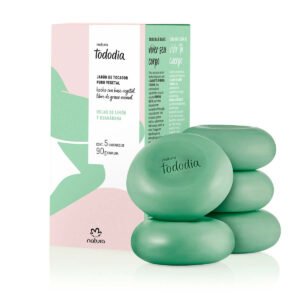 Jabones en barra hoja de limón y guanábana - 5und de 90g