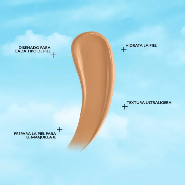 1070625-1600-auto Protector Solar Facial Skin First con color Tono Medio, 50ml