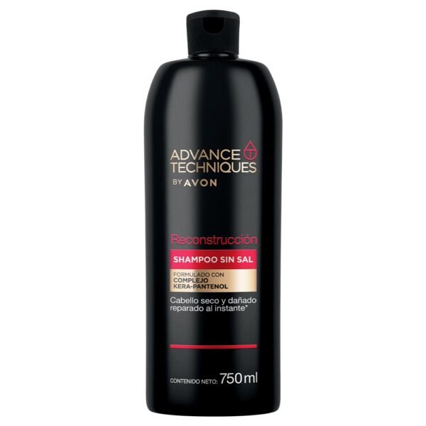 Shampoo Sin Sal Reconstrucción Con Complejo Kera-Pantenol- 750ml