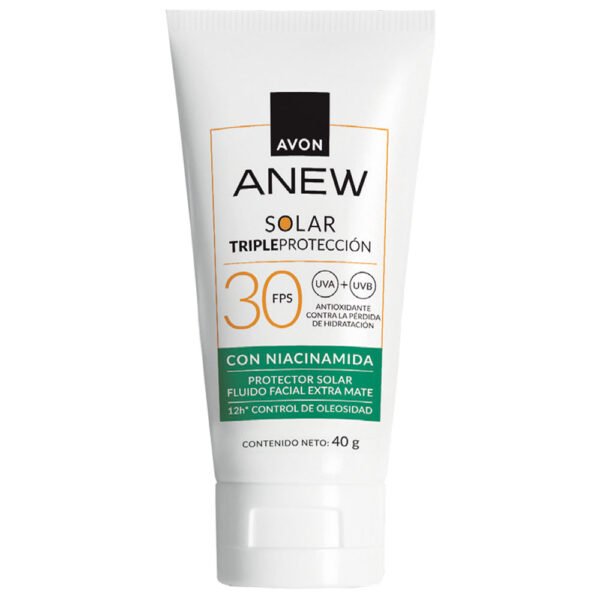 prod_1231057_1 Triple Protección FPS 30 Protector Solar Fluido Facial Extra Mate - 40g