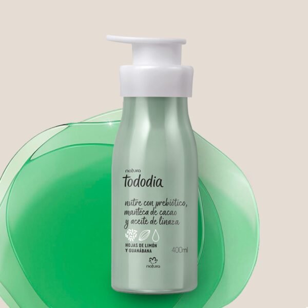 Crema nutritiva corporal Tododia hojas de limón y guanábana - 400ml