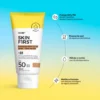 Protector Solar Facial Skin First con color Tono Medio, 50ml