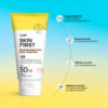 Protector Solar Facial Skin First con color Tono Claro, 50ml