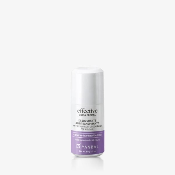 Desodorante Antitranspirante Roll On Effective Brisa Floral, 50g