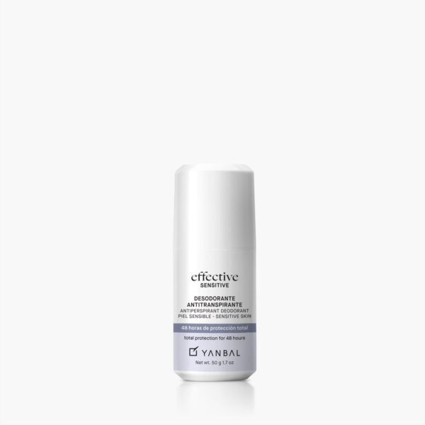 Desodorante Antitranspirante Roll On Effective Sensitive, 50g
