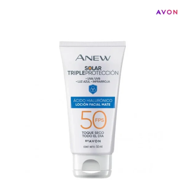 Triple Protección FPS 50 Protector Solar Loción Facial Mate - 50ml