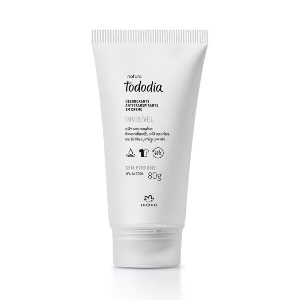 Desodorante antitranspirante en crema Tododia invisible - 80g