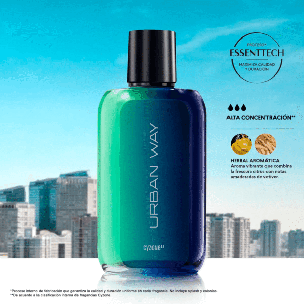 urbw2.png Urban Way Perfume de Hombre, 90ml