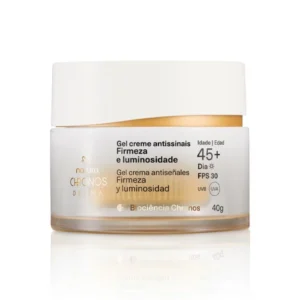 Gel crema antiseñales​ firmeza y luminosidad 45+ día Chronos Derma - 40g