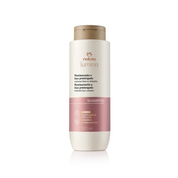 Shampoo restauración restauración y lisos prolongados cabello liso y alisado - 300ml