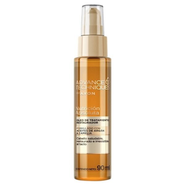 Óleo Tratamiento Restaurador Aceite De Argán y Camelia Nutrición Absoluta - 90ml